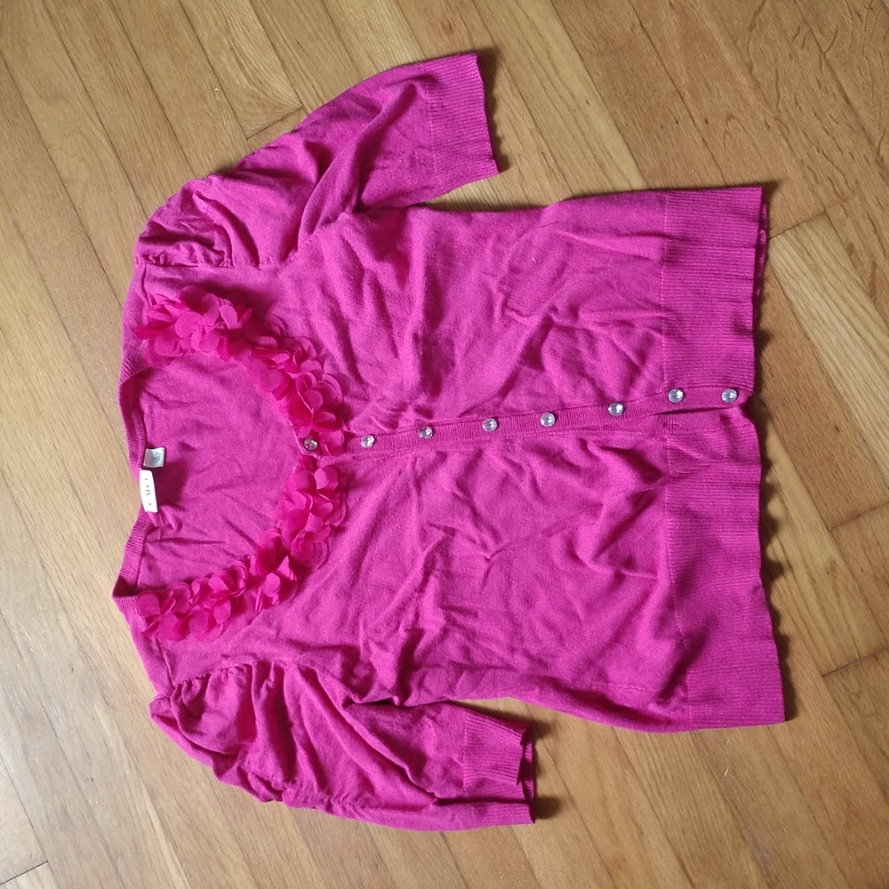 Cato pink sweater cardigan
